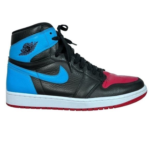 NIKE AIR JORDAN 1 High OG UNC to Chicago High Top Sneakers Women 11.5 Men 10 main image 8